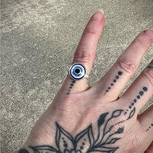 Evil Eye Ring size 3